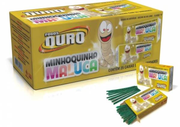 Kit 10 Minhoquinha Maluca